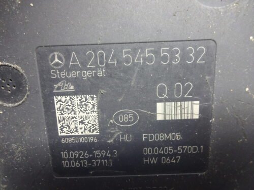 DSC02567 ABS Mercedes A2044312412 A2045455332 10021202014 10092615943 10061337111