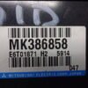 Centralita del motor Mitsubishi Montero MK386858 E6T01871H1 E6T01871 H1