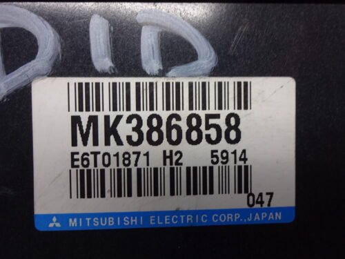 Centralita del motor Mitsubishi Montero MK386858 E6T01871H1 E6T01871 H1