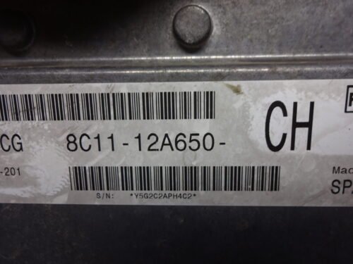 Centralita del motor  Ford Transit 8C1112A650CH 8C11-12A650-CH DCU-201