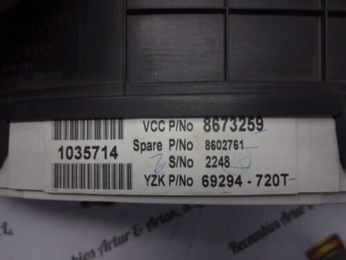 Cuadro de instrumentos Volvo V70 S60 S80 XC70 XC90 8673259 69294-720T 8602761