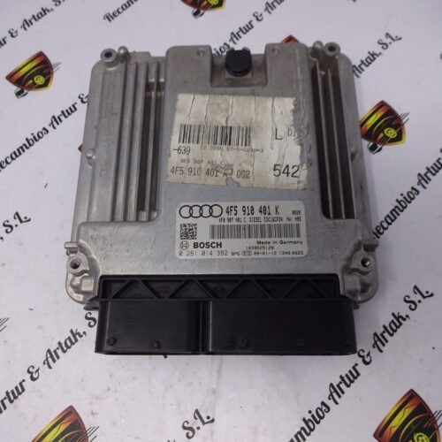 Centralita del motor / Motorsteuergerät / Engine control unit / Audi A6 0281014382 4F5910401K 4F0907401C
