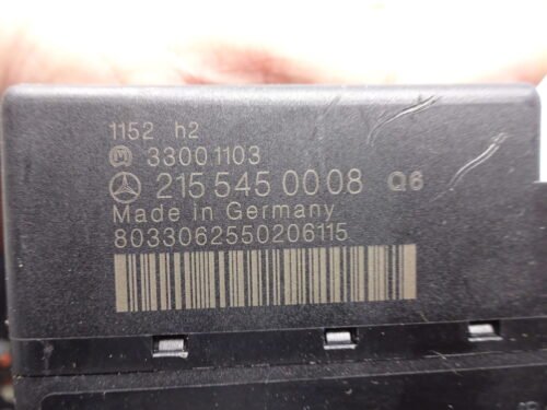 Unidad de control EZS llave Mercedes S 2155450008 Q6