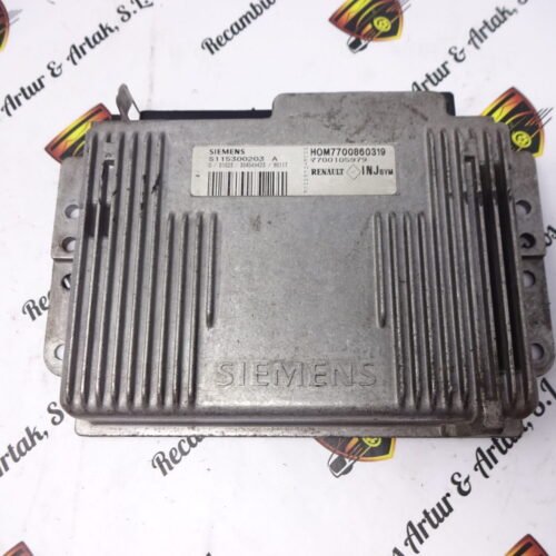 Centralita del motor / Motorsteuergerät / Engine control unit / RENAULT MEGANE S115300203A 7700860319 7700105979