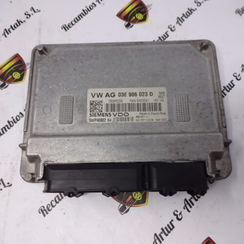 Centralita del motor / Motorsteuergerät / Engine control unit / VW POLO 03E906023D 5WP4080204 5WP40802 04 03E906023B