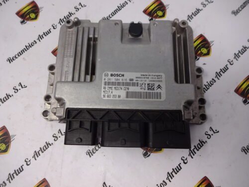 Centralita del motor / Motorsteuergerät / Engine control unit / Peugeot 3008 Citroen 9666325380 0261S04616