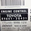 Centralita del motor TOYOTA CELICA 896612G431 89661-2G431 175200-9990