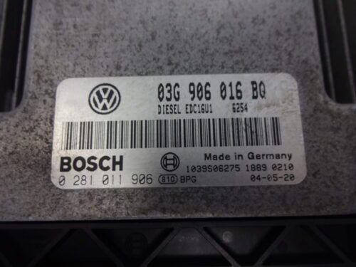 Centralita del motor VW TOURAN 03G906016BQ 0281011906
