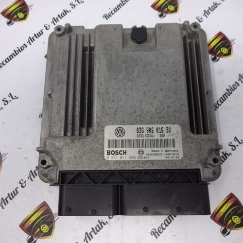 Centralita del motor / Motorsteuergerät / Engine control unit / VW TOURAN 03G906016BQ 0281011906