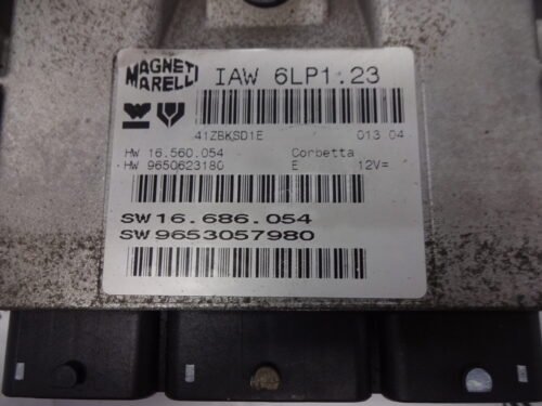 Centralita del motor PEUGEOT CITROEN IAW6LP123 9653057980 9650623180 IAW 6LP1.23