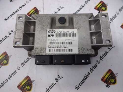 Centralita del motor / Motorsteuergerät / Engine control unit / PEUGEOT CITROEN IAW6LP123 9653057980 9650623180 IAW 6LP1.23