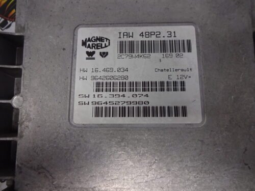 Centralita del motor CITROEN Peugeot IAW48P231 9642606280 9645279980
