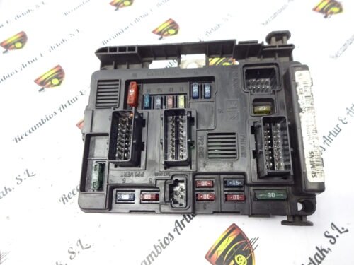 BSM Caja de fusibles / BSM Sicherungskasten / BSM Fuse box Body Modul / Citroen C2 C3 C5 Xsara Picasso Peugeot 206 307 B3 964349888000 9643498880-00 SIEMENS T118470003D T118470003 D