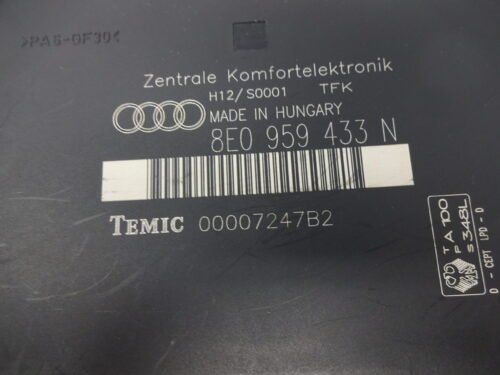 Confort Audi A4 B6 8E0959433N 8EO959433N TEMIC 00007247B2