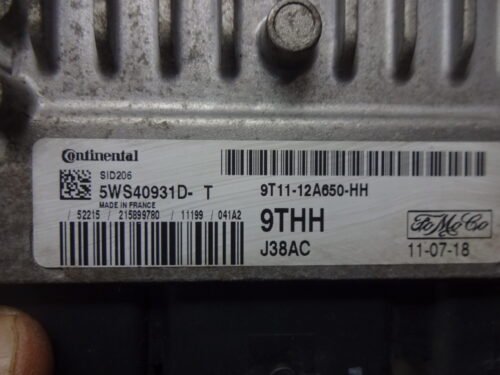 Centralita del motor Ford 9T1112A650HH 9T11-12A650-HH 5WS40931DT 5WS40931D-T