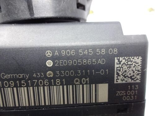 EZS contacto llave VW CRAFTER Mercedes Sprinter A9065455808 2E0905865AD