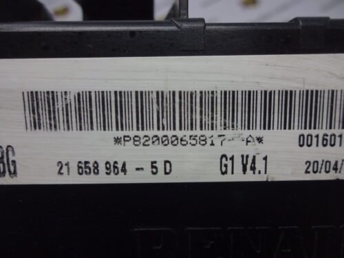 Unidad de control Renault P8200065817A P8200065817-A UCH-BG