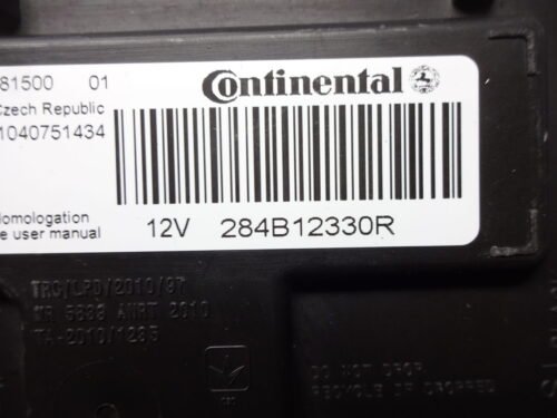 Unidad de control Renault  Dacia Sandero 284B12330R 12V