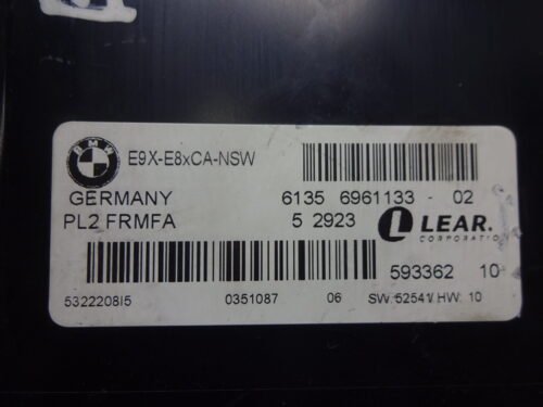 Unidad de control BMW 6135696113302 6135 6961133-02