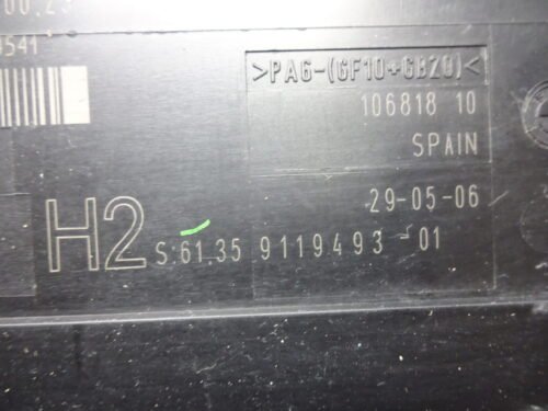 Unidad de control BMW 61359119493 61.35 9119493-01
