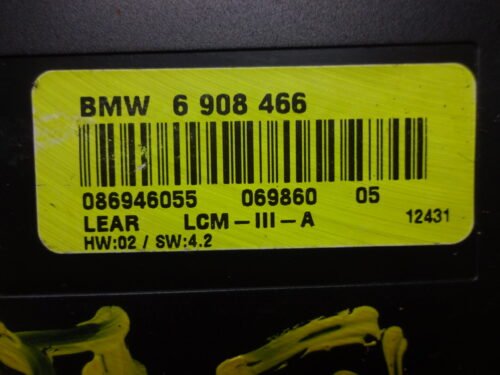 Unidad de control BMW 6908466 LCM-III-A