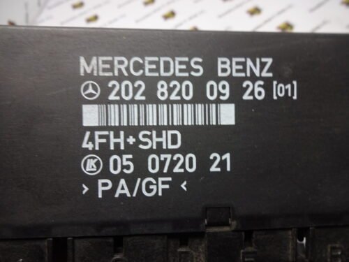 Controlador Confort Mercedes C280 W202 2028200926 202 820 09 26 05072021
