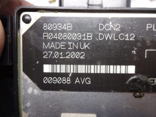 Centralita del motor  PEUGEOT Citroen R04080031B 9646677980 9641390180