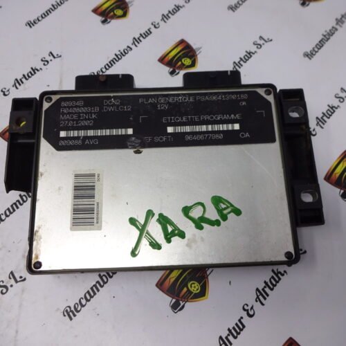 Centralita del motor  PEUGEOT Citroen R04080031B 9646677980 9641390180