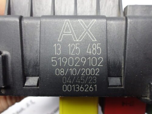 Caja de fusibles Opel Vectra 13125485 AX 13125485AX 519029102