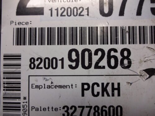 Caja de fusibles Renault 8200192468 21668719-4A 74N1 8200190268