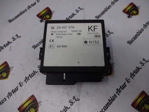 Unidad de control Opel 24437076KF 24437076 KF F005V00155