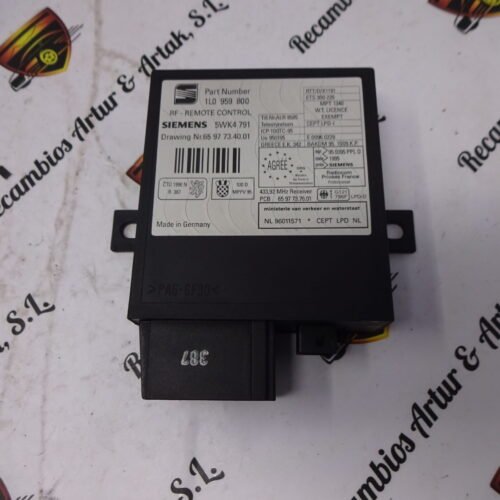 Unidad de control Seat ibiza 1L0959800 5WK4791 1L0959800