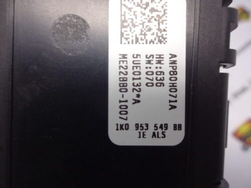 Directivo módulo de rueda VW Touran Golf Seat Audi 1K0953549BB 1K0 953 549 BB 1KO953549BB