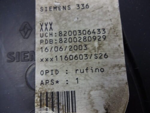 Caja de fusibles Renault Megane 8200306433 S118400120C 8200280929