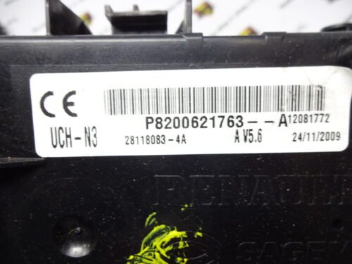 Modulo de control de la carrocería  Renault CLIO P8200621763A P8200621763-A UCH-N3
