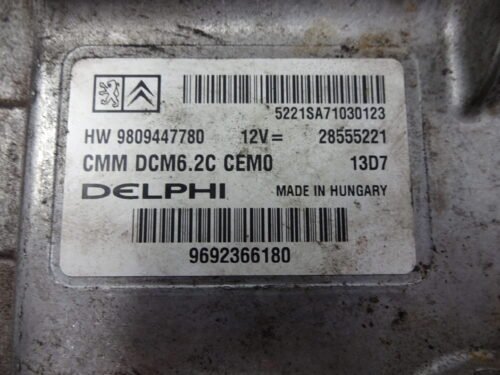 Centralita del motor Fiat PEUGEOT Citroen jumper 9692366180 9809447780