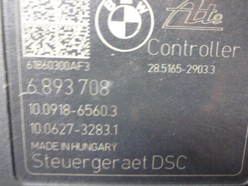 ABS BMW Mini 3451689370701 3451-6893707-01 6893708 10091865603 100627-32831 10022014434 ABS BMW Mini 3451689370701 3451-6893707-01 6893708 10091865603 100627-32831 10022014434