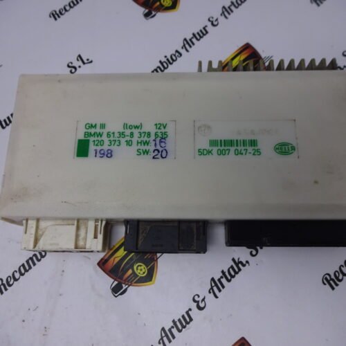 Unidad de control BMW E38 E39 5 61358378635 61.35-8378635 5DK007047-25 Unidad de control BMW E38 E39 5 61358378635 61.35-8378635 5DK007047-25