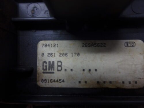 Centralita del motor Opel Corsa 0261206170 09164454