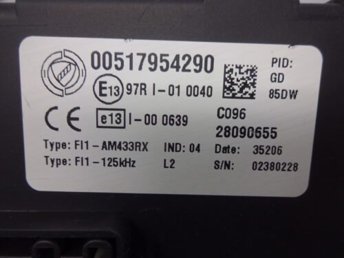 Caja de fusibles  Fiat Grande Punto  00517954290