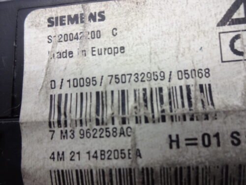 Caja de fusibles VW Sharan S120042200C 7M3962258AG 4M2114B205BA
