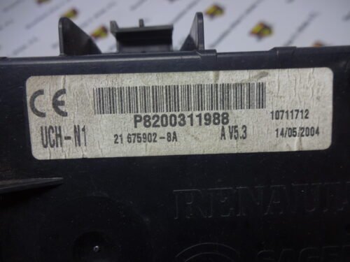 Modulo de control Renault P8200311988 UCH-N1