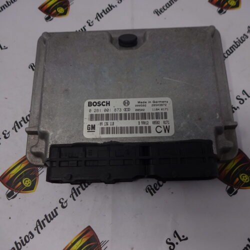 Centralita del motor Opel Vectra 0281001873 09136118CW 09136118