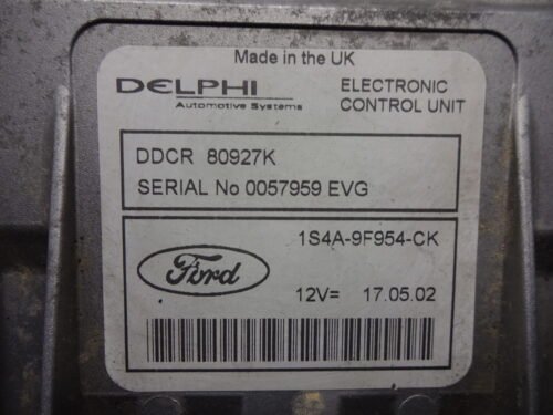 Centralita del motor FORD 1S4A-9F954-CK 1S4A9F954CK