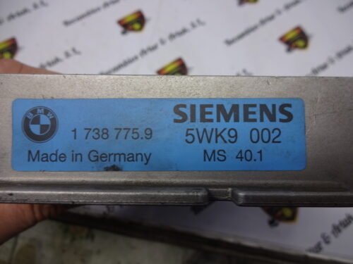 Centralita del motor BMW 17387759 5WK9002 1703427 Centralita del motor BMW 17387759 5WK9002 1703427