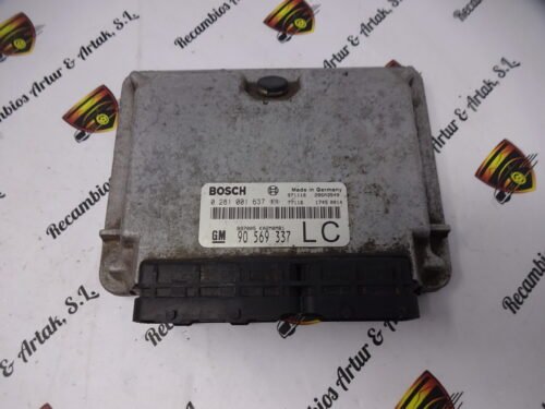 Centralita del motor Opel 0281001637 90569337LC 90569337 LC