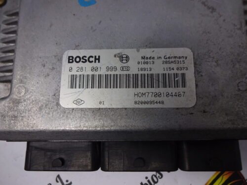 Centralita del motor Renault HOM7700104407 7700104407 7700114854 0281001999