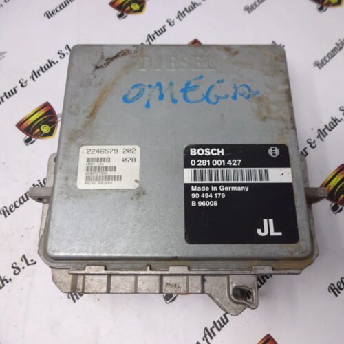 Centralita del motor OPEL 0281001427 90494179 JL 90494179JL 2246579