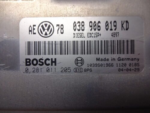 Centralita motor ECU VW PASSAT 0281011205 038906019KD 0 281 011 205 038 906 019 KD