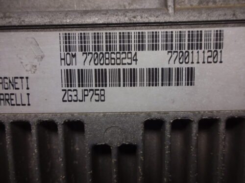 Centralita del motor RENAULT CLIO 7700868294 7700111203 7700111201
